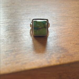 Turquoise and Silver Ring